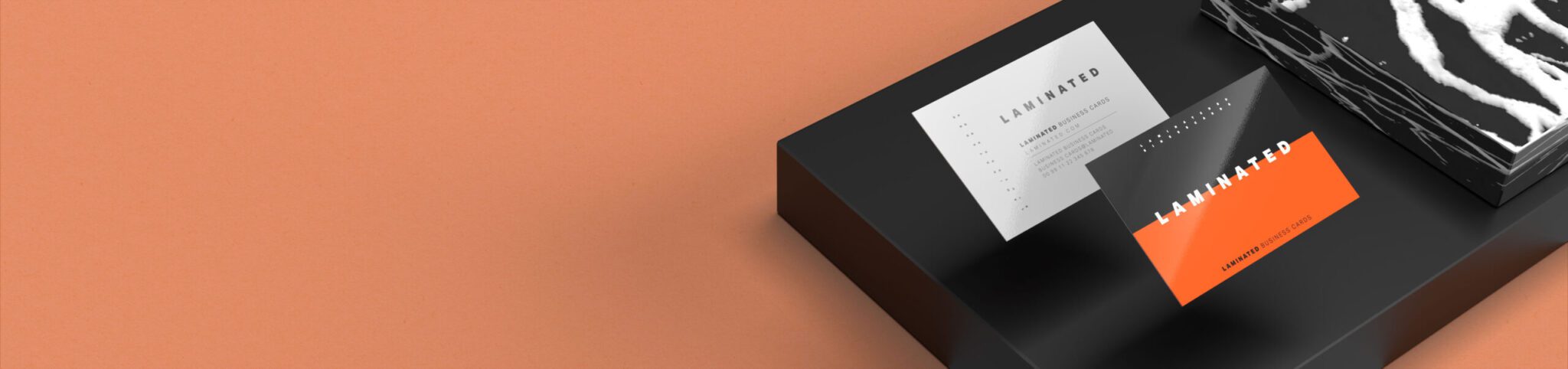 Lava Prints Laminated Business Card