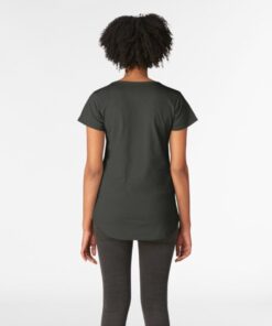 Lava Prints Hala Wala T-shirt for Women Black Round Neck