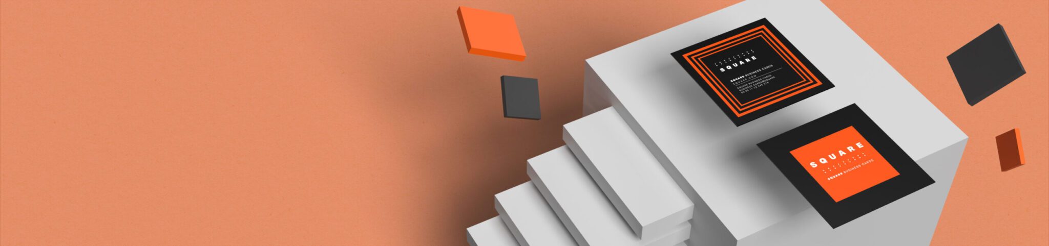 Lava Prints Square Business Card