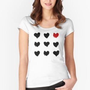 valentine t-shirt for women