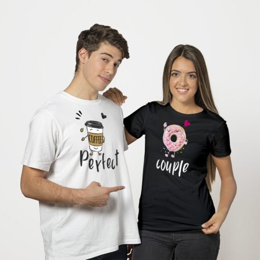 bw-t-mockup Couples Tees