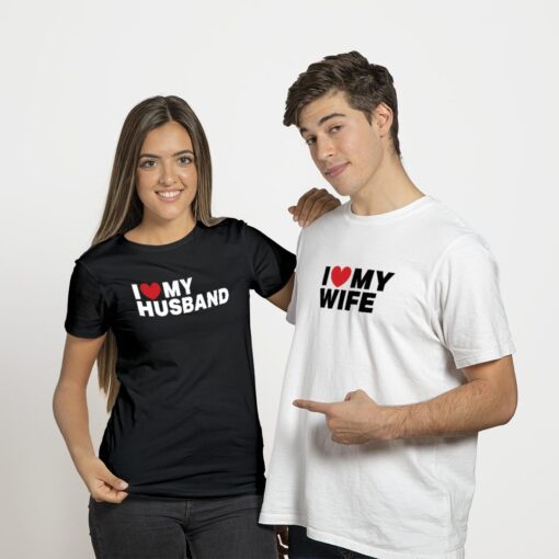 bw-t-mockup Couples Tees