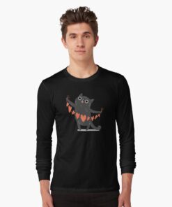 full-sleeve black t-shirt for Men