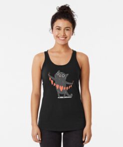 Black Racerback tank top