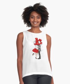 sleeveless t-shirt for women