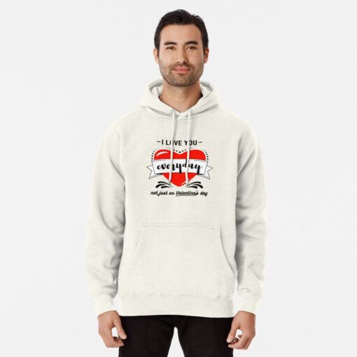 Valentine pullover hoodies