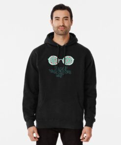 Men's black pullover hoodies