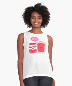 valentine sleeveless t-shirt