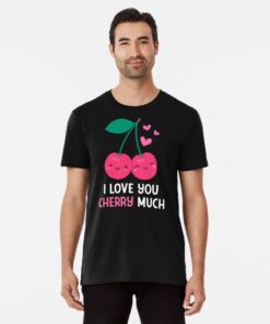 black valentine t-shirt for men
