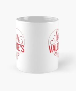 White plain classic mugs with printed designs