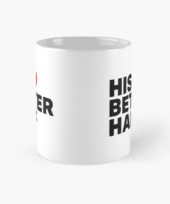 Plain white coffee mugs printed with valentine designs
