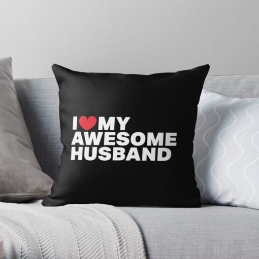 Throw pillow for valentine decoration