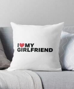 Throw pillow for valentine's day