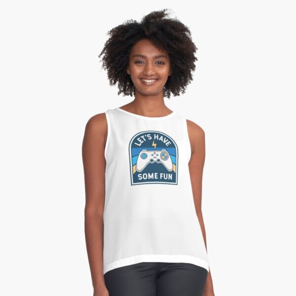 Sleeveless tops for ladies