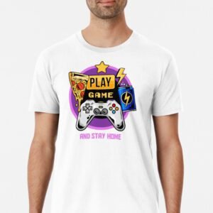 Play game printed t-shirts