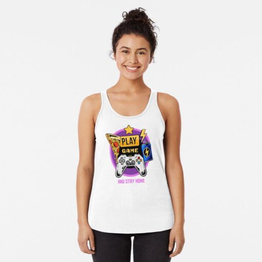 Racerback tank tops for women