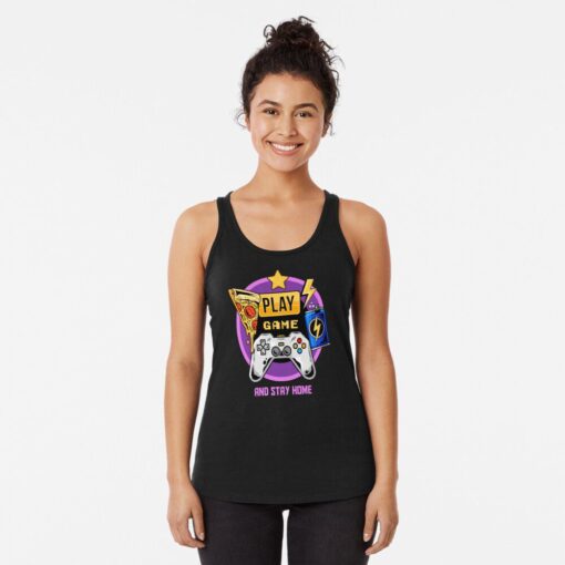 Racerback tank tops for women