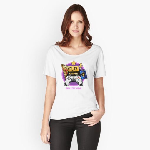 Relaxed fit t-shirts for women