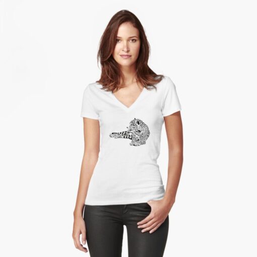 lava-prints-fitted-v-neck-t-shirt_white