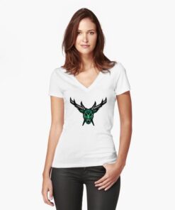 lava-prints-fitted-v-neck-t-shirt_white