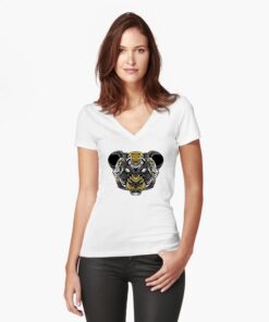 lava-prints-fitted-v-neck-t-shirt_white