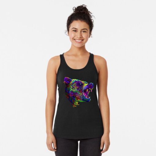 lava-prints-racerback-tank-top-black