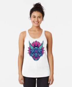 lava-prints-racerback-tank-top-white