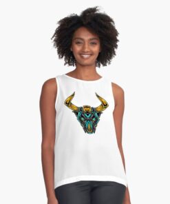 lava-prints-sleeveless-top-white
