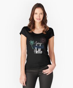 lava-prints-fitted-scoop-t-shirt-black