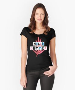 lava-prints-fitted-scoop-t-shirt-black