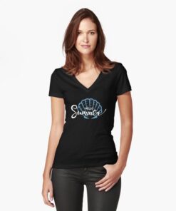 lava-prints-fitted-v-neck-t-shirt-black