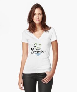 lava-prints-fitted-v-neck-t-shirt_white