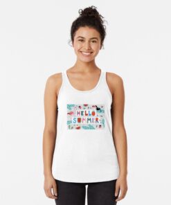 lava-prints-racerback-tank-top-white